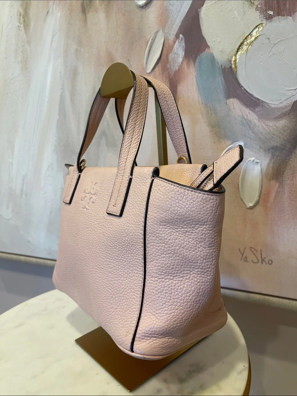 Tory Burch Thea Mini Tote in Pink